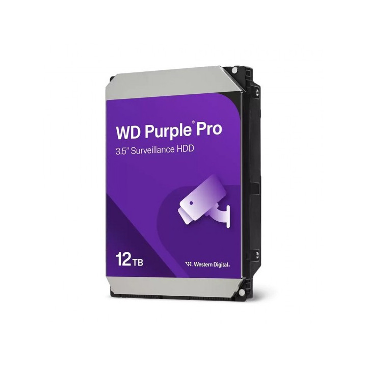 Твърд диск Western Digital Purple Pro Surveillance 12TB - WD122PURP