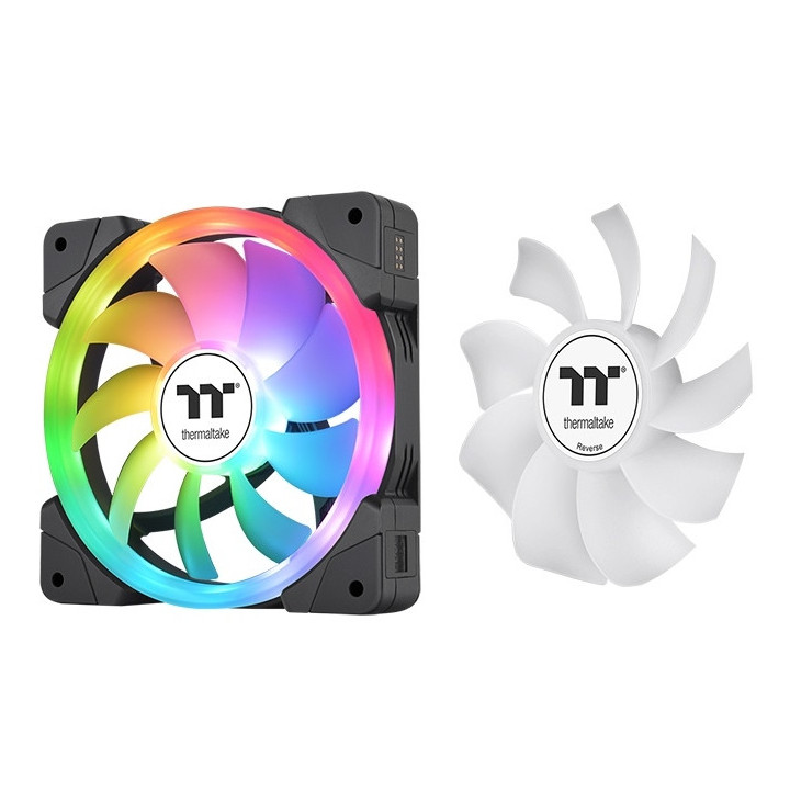 Комплект вентилатори Thermaltake SWAFAN EX14 ARGB PC Cooling Fan TT Premium Edition 3 Fan Pack - CL-F168-PL14SW-A