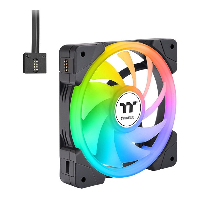 Комплект вентилатори Thermaltake SWAFAN EX14 ARGB PC Cooling Fan TT Premium Edition 3 Fan Pack - CL-F168-PL14SW-A