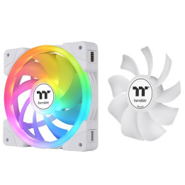 Комплект вентилатори Thermaltake SWAFAN EX14 ARGB PC Cooling Fan TT Premium Edition 3 Fan Pack White - CL-F170-PL14SW-A