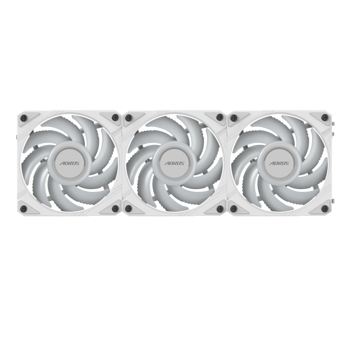 Комплект вентилатори Gigabyte AORUS EZ CHAIN 120 ICE 3-Pack ARGB - GP-ECFAN1203 ICE