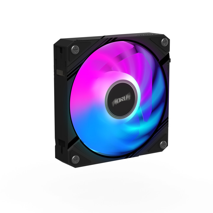 Вентилатор Gigabyte AORUS EZ CHAIN 120 Black ARGB - GP-ECFAN1201