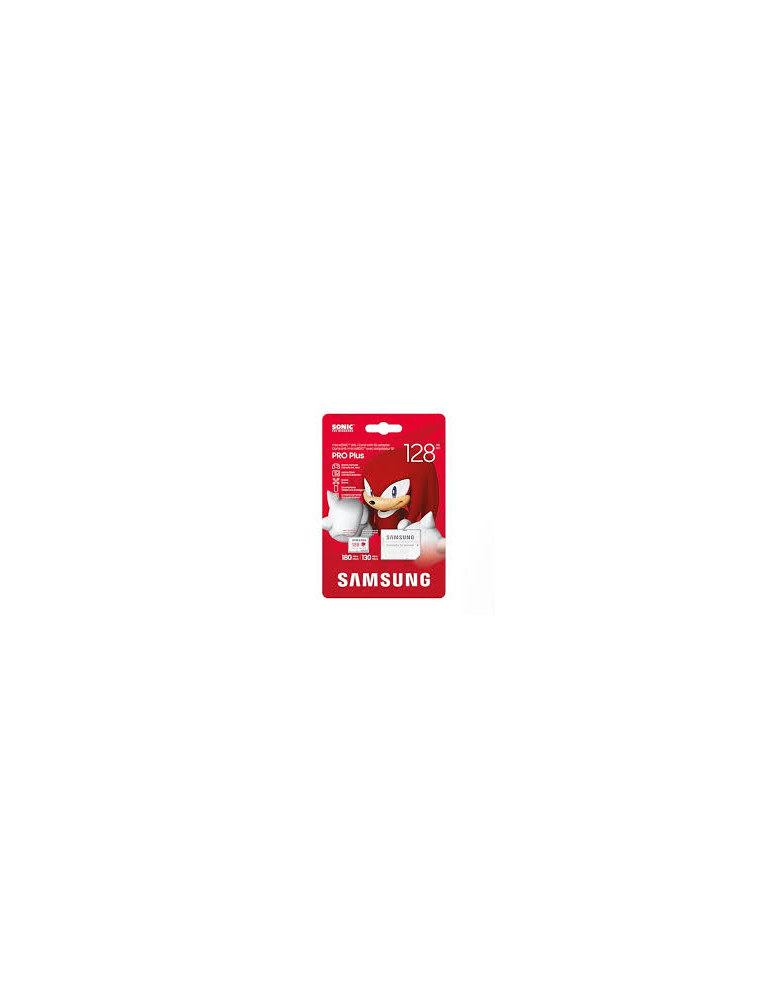 SD карта Samsung 128GB SONIC PRO PLUS, microSDXC, UHS-I, Адаптер - MB-MD128SA/LC1