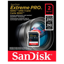 SD карта SANDISK 2TB Extreme PRO SDHC - SDSDXXD-2TB-GN4IN