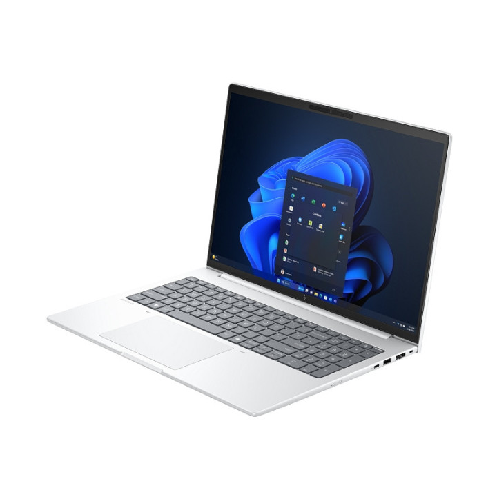 Лаптоп HP EliteBook 8 G1i AI, Intel Core Ultra 7 255U, 16" WUXGA 300nits, 32GB RAM, 1TB SSD, WiFi 7, Glacier Silver, Win 11 Pro - AD3Y8ET