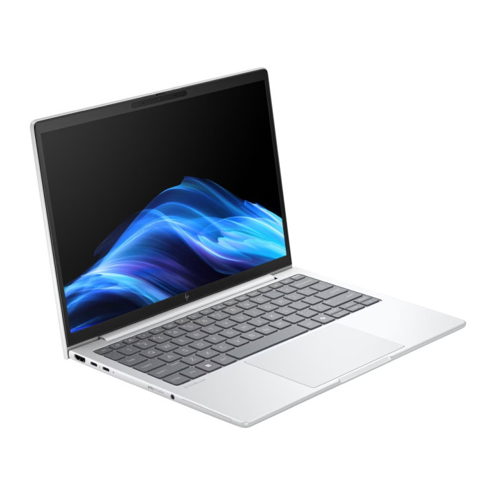 Лаптоп HP EliteBook 8 G1i AI, Intel Core Ultra 7 255U, 13.3" WUXGA 400nits, 32GB RAM, 1TB SSD, WiFi 7, Pike Silver, Win 11 Pro - AD3G6ET