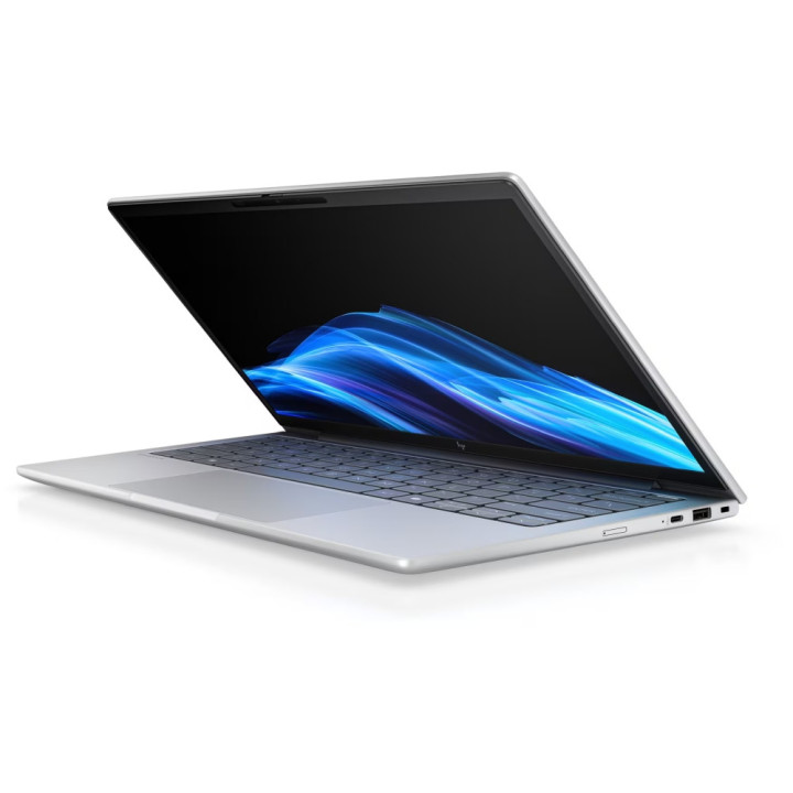 Лаптоп HP EliteBook 8 G1i AI, Intel Core Ultra 7 255U, 13.3" WUXGA 400nits, 32GB RAM, 1TB SSD, WiFi 7, Pike Silver, Win 11 Pro - AD3G6ET