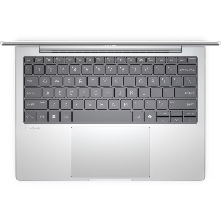 Лаптоп HP EliteBook 8 G1i AI, Intel Core Ultra 7 255U, 13.3" WUXGA 400nits, 32GB RAM, 1TB SSD, WiFi 7, Pike Silver, Win 11 Pro - AD3G6ET