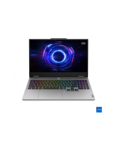 Лаптоп Lenovo LOQ, Intel Core i7-13650HX, 15.6" FHD 144Hz, 24GB RAM, 512GB SSD, NVIDIA RTX 5070 8GB, Luna Grey - 83JE00ACBM