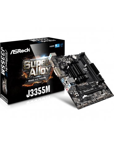 Дънна платка ASRock J3355M,  Intel® Dual-Core Processor J3355