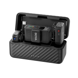 Безжична система микрофони All-in-One BOYA BOYAMIC 2 - BOYAMIC 2-02