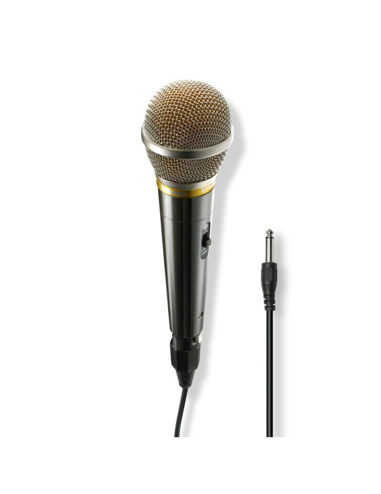 Микрофон HAMA Аудио микрофон "Vocal Pro", жак 6.35 mm, 3 m, On / Off бутон - HAMA-46006