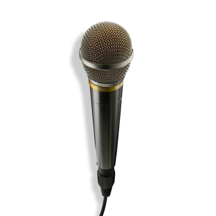 Микрофон HAMA Аудио микрофон "Vocal Pro", жак 6.35 mm, 3 m, On / Off бутон - HAMA-46006