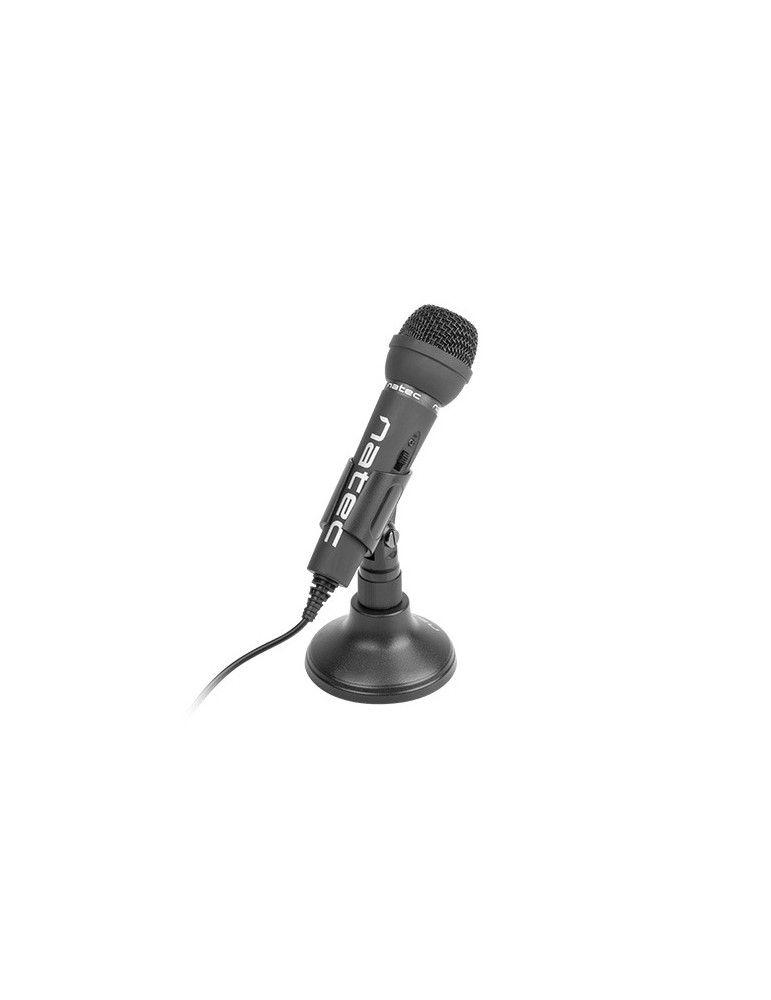 Микрофон Natec microphone adder black - NMI-0776