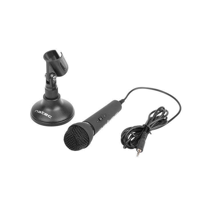 Микрофон Natec microphone adder black - NMI-0776