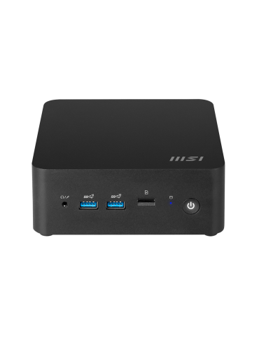 Мини компютър MSI CUBI NUC 1MG-238BU, Barebone, Thunderbolt 4, Wi-Fi 6E - 936-B0B111-238