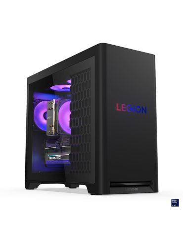 Геймърски компютър Lenovo Legion Tower 5, AMD Ryzen 7 9700X, 64GB RAM, 1TB SSD, NVIDIA GeForce RTX 5070 12GB GDDR7, Wi-Fi 7 - 90YA000XRM