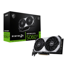 Видео карта MSI GeForce RTX 5060 Ti 8GB Ventus 2X CLASSIC DLSS 4, 8GB GDDR7, 128 bit - 912-V536-087