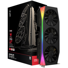 Видео карта XFX Mercury AMD Radeon RX 9070 XT OC Gaming Edition with RGB, 16GB GDDR6, 256 bit - RX-97TRGBBB9