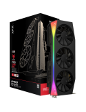 Видео карта XFX Mercury AMD Radeon RX 9070 XT OC Gaming Edition with RGB, 16GB GDDR6, 256 bit - RX-97TRGBBB9
