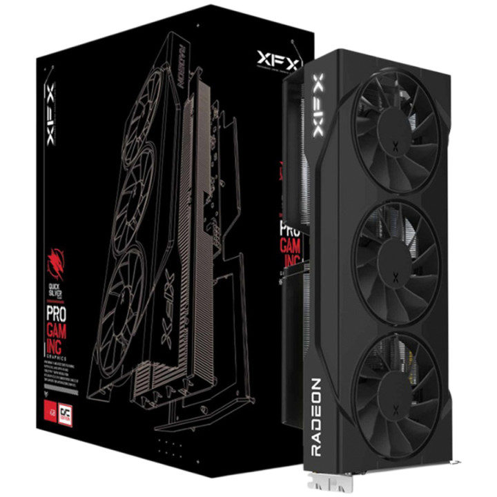 Видео карта XFX Swift AMD Radeon RX 9060 XT OC Triple Fan 16GB GDDR6, 128bit - RX-96TS316B7