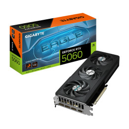 Видео карта Gigabyte GeForce RTX 5060 EAGLE MAX OC 8GB GDDR7, 128 bit  - GV-N5060EAGLEMAX OC-8GD