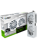 Видео карта Palit GeForce RTX 5060 Ti WHITE OC 16GB GDDR7, 128 bit - NE7506TU19T1-GB2061M