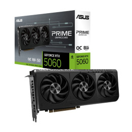 Видео карта Asus Prime GeForce RTX 5060 8GB GDDR7 OC, 128 bit - 90YV0N10-M0NA00