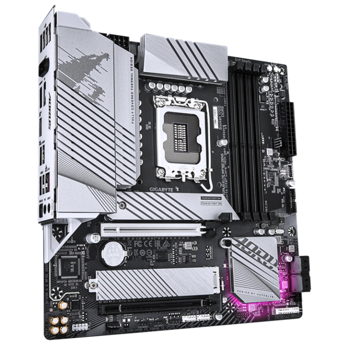 Дънна платка Gigabyte B760M AORUS ELITE WF6E GEN5, LGA1700 - B760M A E WF6E GEN5