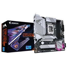 Дънна платка Gigabyte B760M AORUS ELITE WF6E GEN5, LGA1700 - B760M A E WF6E GEN5