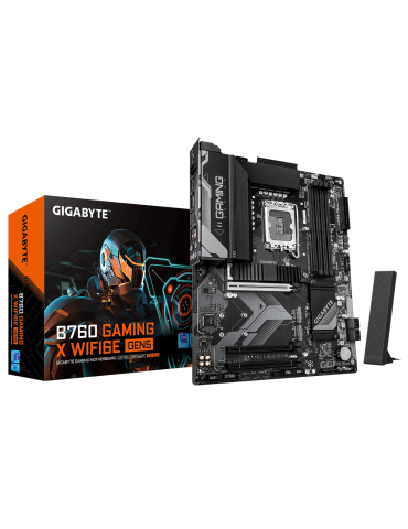 Дънна платка Gigabyte B760 GAMING X WF6E GEN5, LGA1700