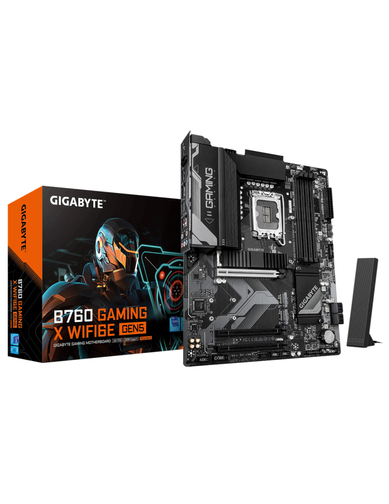 Дънна платка Gigabyte B760 GAMING X WF6E GEN5, LGA1700
