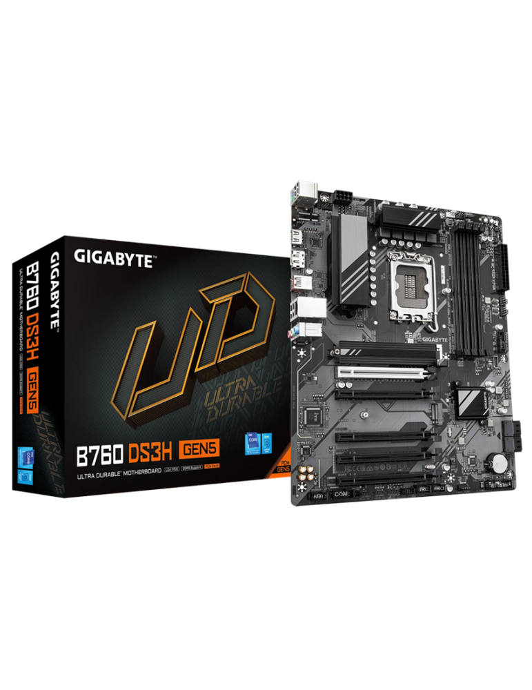 Дънна платка Gigabyte B760 DS3H GEN5, LGA1700
