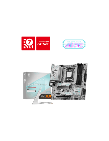 Дънна платка MSI B850M GAMING PLUS WIFI, AM5 - 911-7E66-001