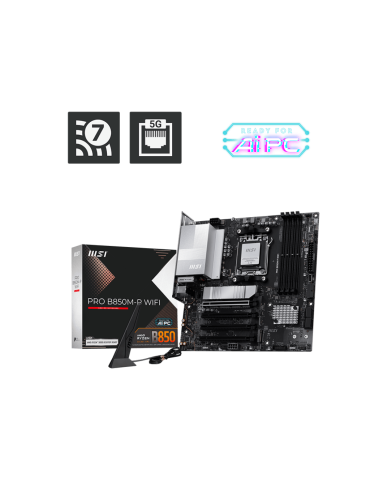 Дънна платка MSI PRO B850M-P WIFI - 911-7E71-001