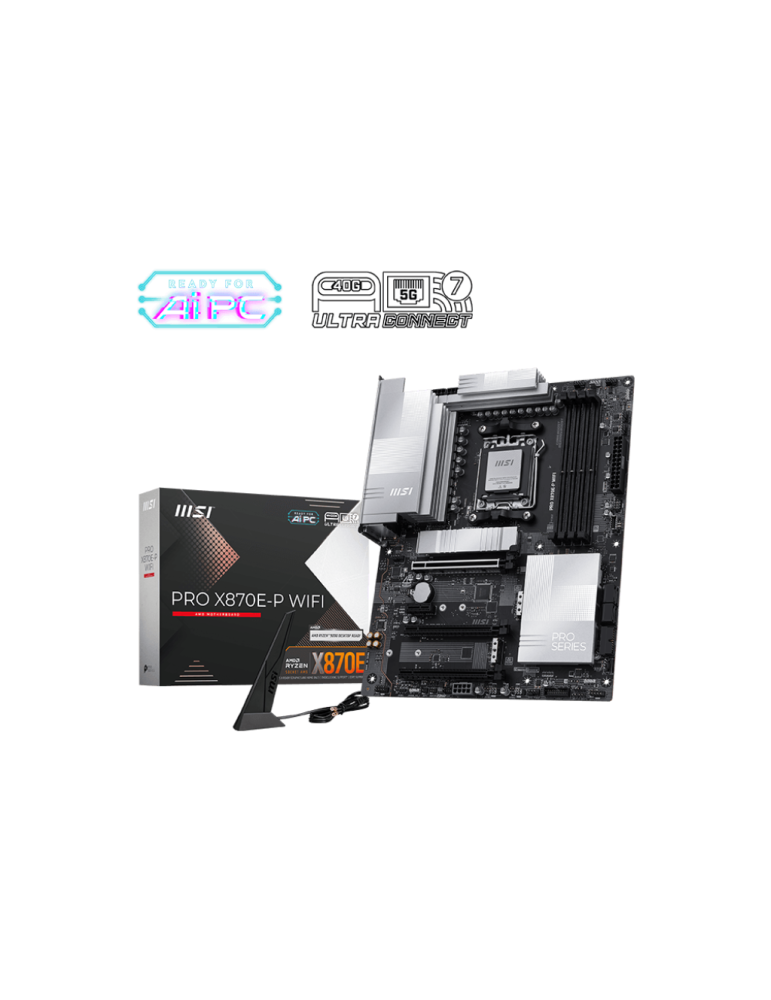 Дънна платка MSI PRO X870E-P WIFI - 911-7E70-002