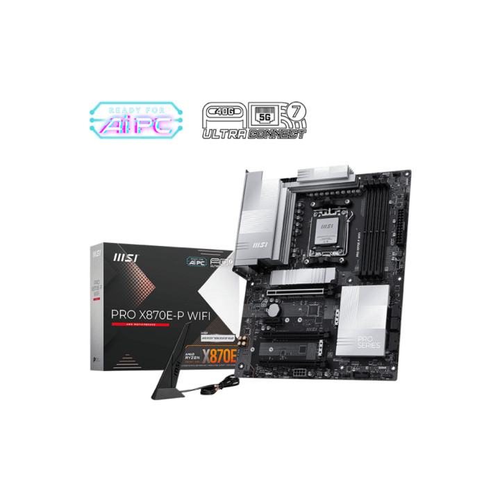 Дънна платка MSI PRO X870E-P WIFI - 911-7E70-002