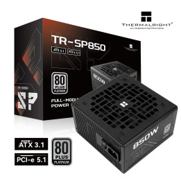 Модулно захранване Thermalright 850W, ATX 3.1, 80 Plus Platinum - TR-SP850 Black