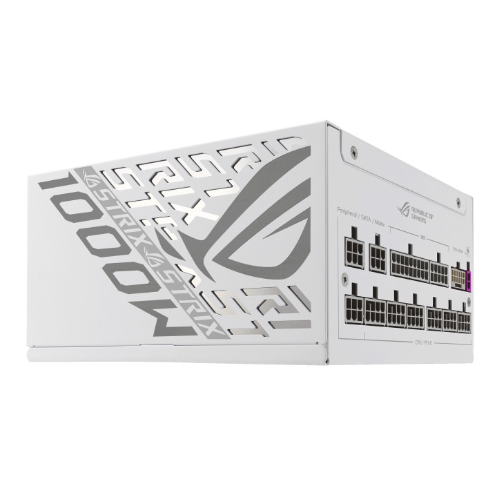 Модулно захранване Asus ROG STRIX 1000W White Edition, 80  Platinum PCIe 5.1 - 90YE00W4-B0NA00