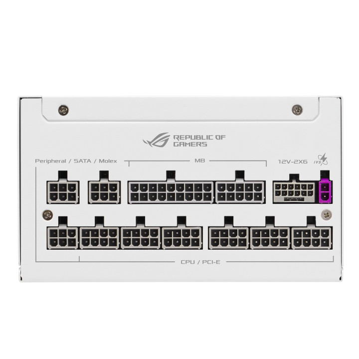 Модулно захранване Asus ROG STRIX 1000W White Edition, 80  Platinum PCIe 5.1 - 90YE00W4-B0NA00