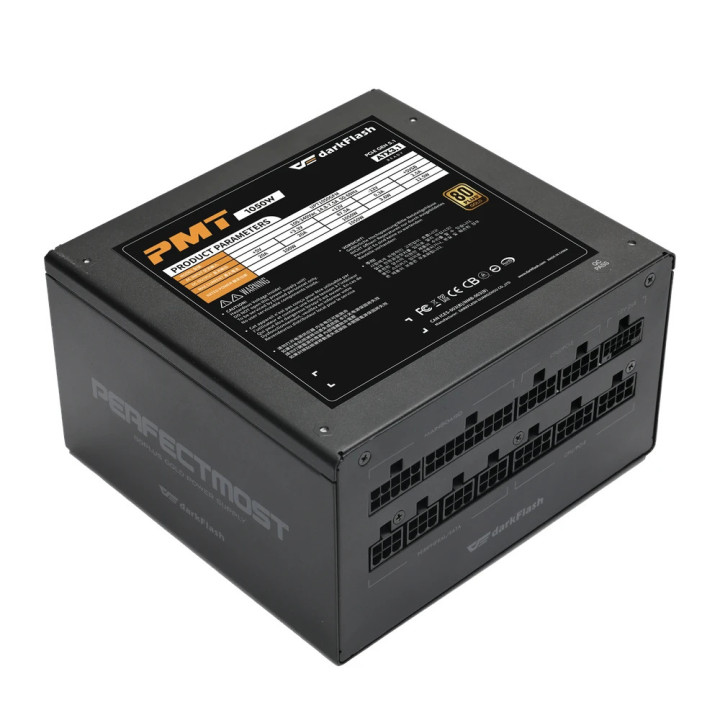Модулно захранване Darkflash 1050W Gold, ATX 3.1, PCIe 5.1 - PMT1050 A3 - PMT1050-A3