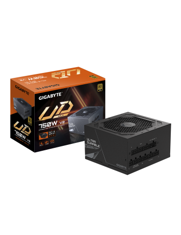Модулно захранване Gigabyte UD750GM PG5 V2, 750W, 80  GOLD, PCIe 5.1 - GP-UD750GM-PG5 V2
