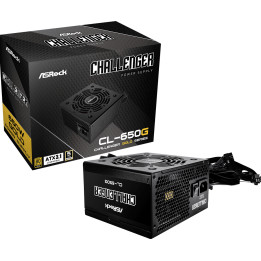 Захранване AsRock Challenger 650W 80 PLUS Gold, ATX3.1 - CL-650G