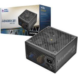 Модулно захранване Super Flower Leadex III Gold 1300W ATX 3.1, 80 Plus Gold, Flat Black Cables, 140mm Fan - SF-1300F14GE