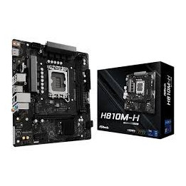 Дънна платка AsRock H810M-X mATX, LGA1851 DDR5