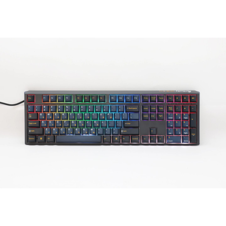 Професионална геймърска механична клавиатура Ducky One 3 Pro Nazca Line, 8K, Cherry MX2A RGB Red [Linear] - DKON2308ST-CRUSPTCHNAZ001