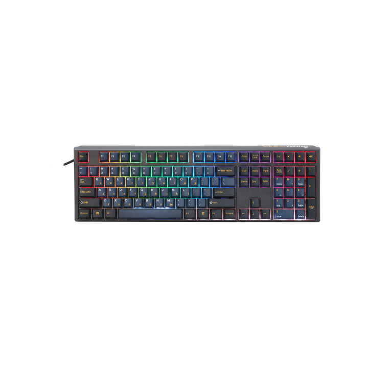 Професионална геймърска механична клавиатура Ducky One 3 Pro Nazca Line, 8K, Cherry MX2A RGB Red [Linear] - DKON2308ST-CRUSPTCHNAZ001
