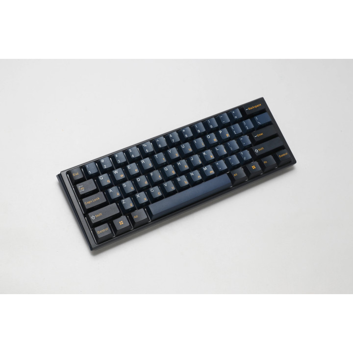 Професионална геймърска механична клавиатура Ducky One 3 Pro Mini Nazca Line, 8K, Cherry MX2A RGB Red [Linear] - DKON2361ST-CRUSPTCHNAZ001