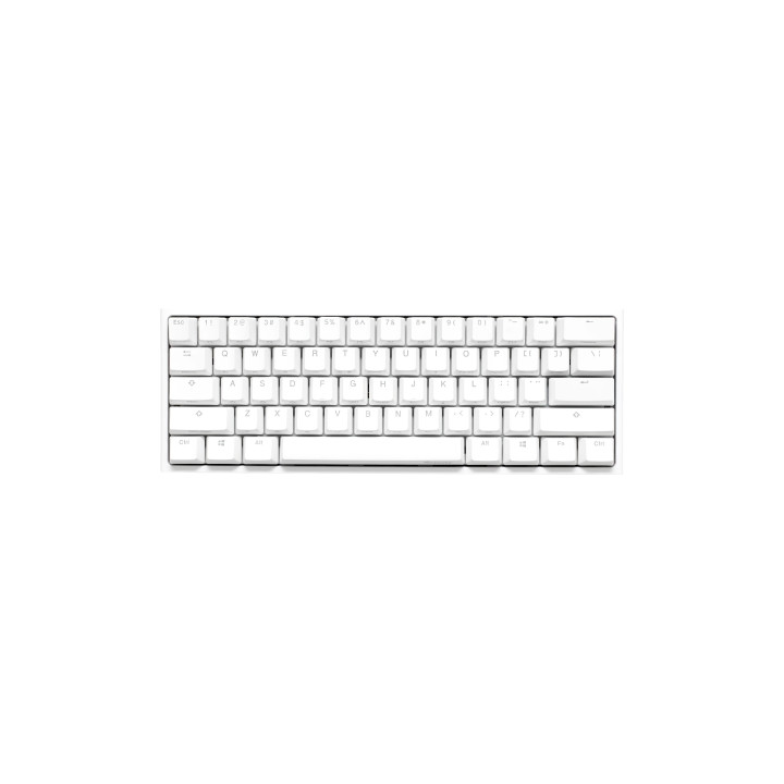 Професионална геймърска механична клавиатура Ducky One 2 Pro Mini Pure White, Kailh Box Brown [Tactile] - DKON2061ST-KUSPDWWTK2