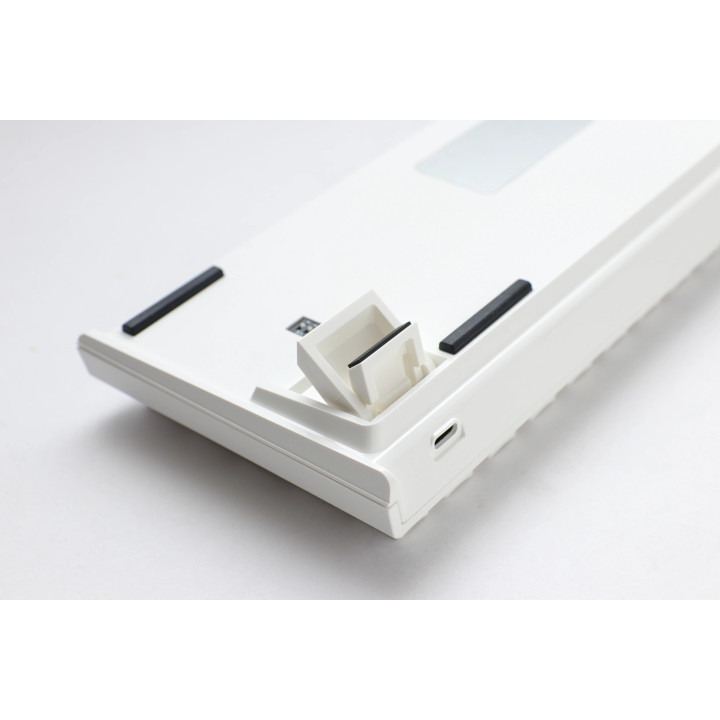 Професионална геймърска механична клавиатура Ducky One 2 Pro Mini Pure White, Kailh Box Brown [Tactile] - DKON2061ST-KUSPDWWTK2